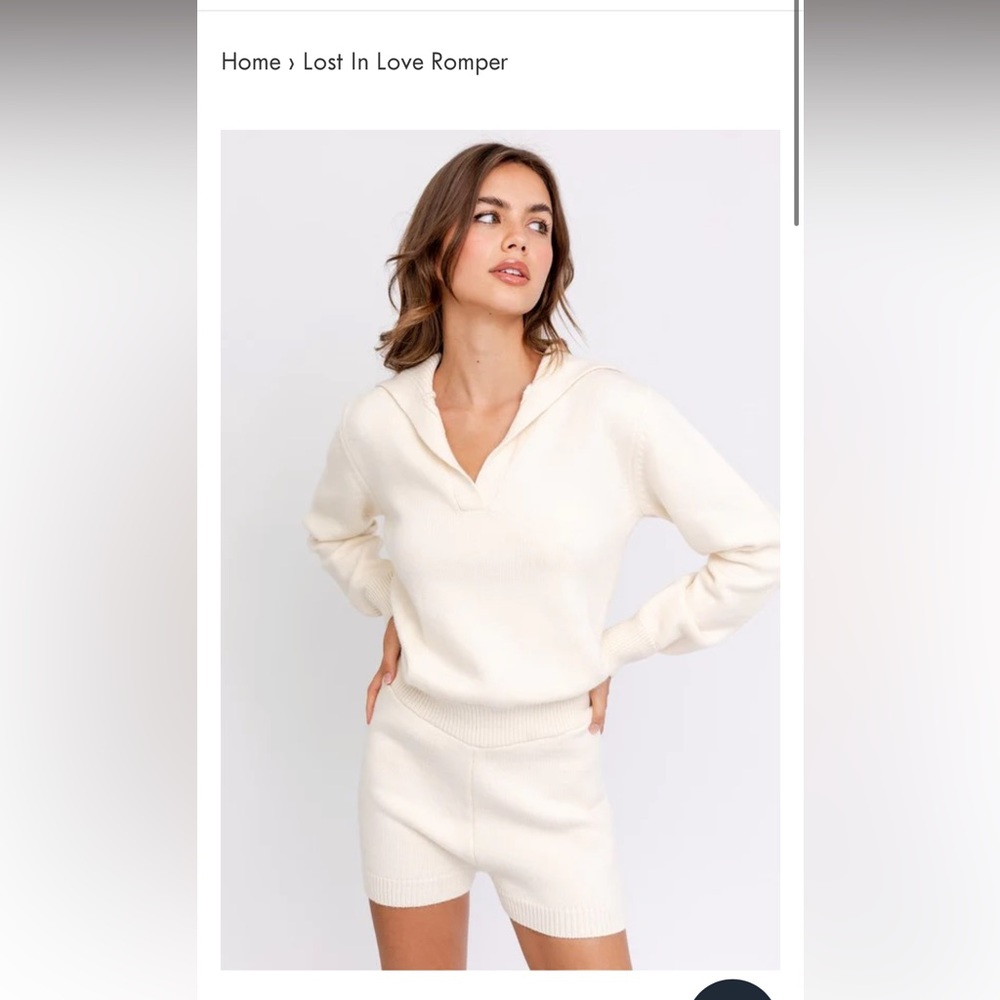 Sweater Romper